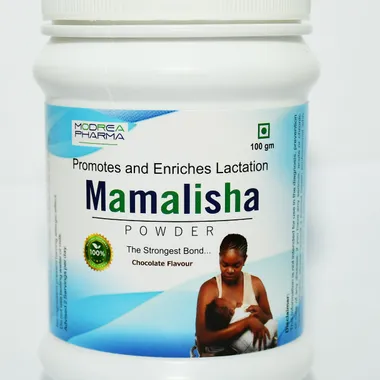 Mamalisha Powder packaging and product view
